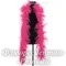 Боа страуса, 4 нити, Флюоресцентно-Розовое, длина нити 12-15 см
