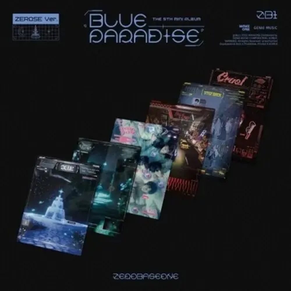 Альбом ZEROBASEONE ZB1 - BLUE PARADISE [Zerose ver.]