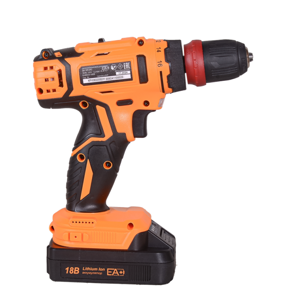 Дрель-шуруповерт Вихрь ДА-18Л-2КC