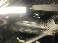 Битая Фара левая Lexus LX 3 15-23 LED Black Vision
