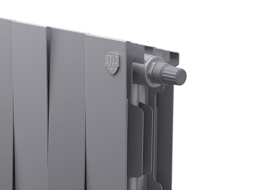 Радиатор Royal Thermo PianoForte 200 /Silver Satin - 18 секц. VDR