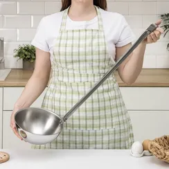 Половник, 2 л, d=22 см, цельнометаллическая ручка