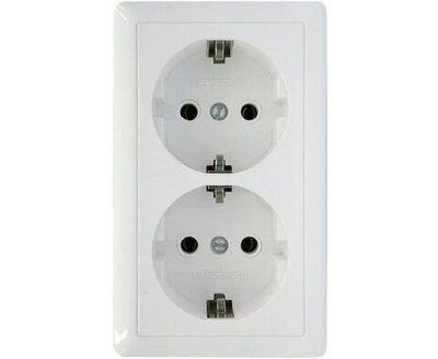 Двойная розетка Schneider Electric ХИТ