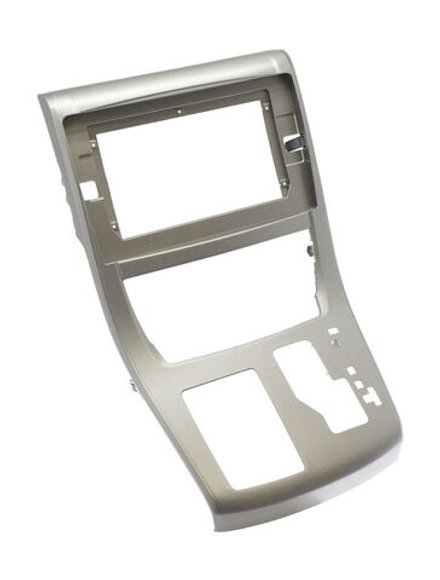 Комплект рамки с разъёмами 10" Toyota Alphard, Vellfire 2008-2014 большая серая - Car-Smart 9536-10F1