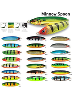 Блесна для рыбалки колебалка Minnow Spoon, 8см, 22гр