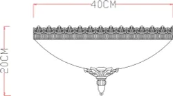 Потолочный светильник Arte Lamp CROWN