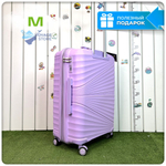 Средний чемодан IMPREZA GRAPHIC с расширителем, Лиловый