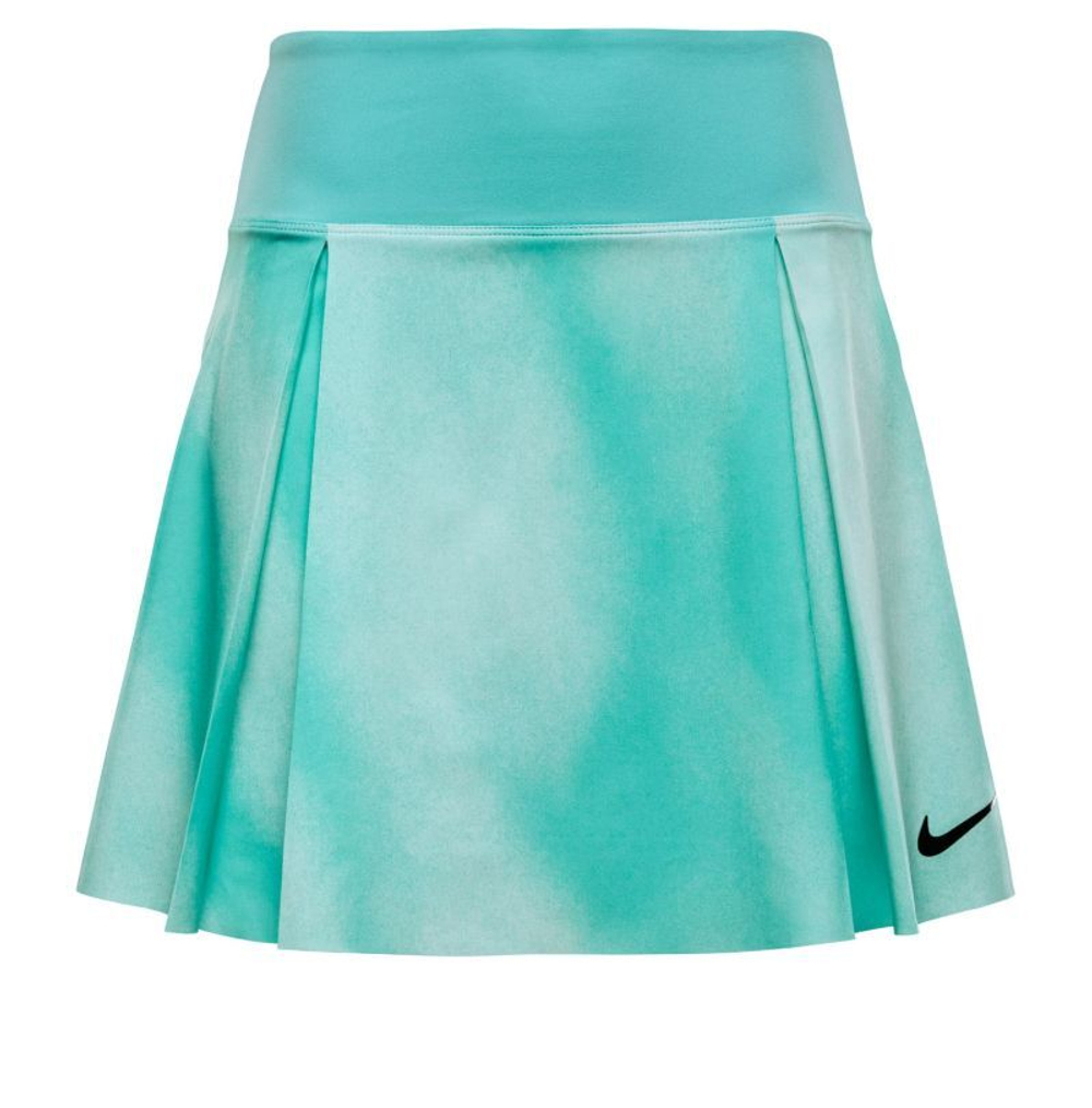 Теннисная юбка Nike Dri-Fit Advantage Regular Printed Tennis - Turquoise
