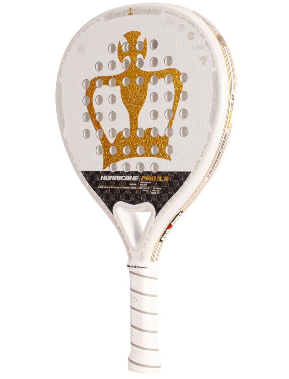 Ракетка для падел тенниса Black Crown Hurricane Pro 3.0