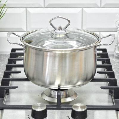 Кастрюля 2,4л нерж "Modern" SA-P2018