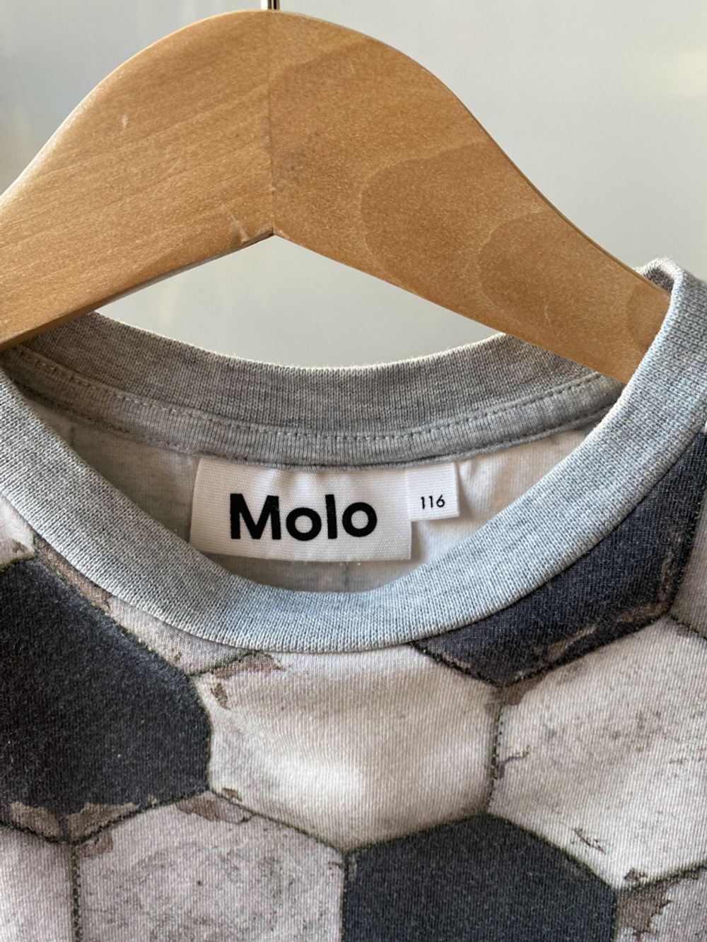 Хлопковая футболка Molo, 116