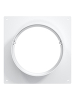 Площадка торцевая SKNP фланец D125 соединитель 165х150 пластик ERA