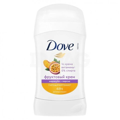 DOVE,Антиперс.жен.Фруктовый крем каранд. 40мл.