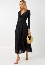 Юбка плиссе макси 90