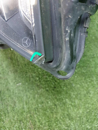 Битая Фара правая Mercedes S W222 (2013-2017) LED