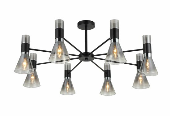 25-321310/8 BLACK (1) Люстра (RL)