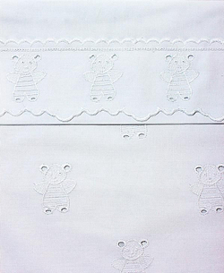 Бампер для детской кроватки Мишутки от Bovi фрагмент