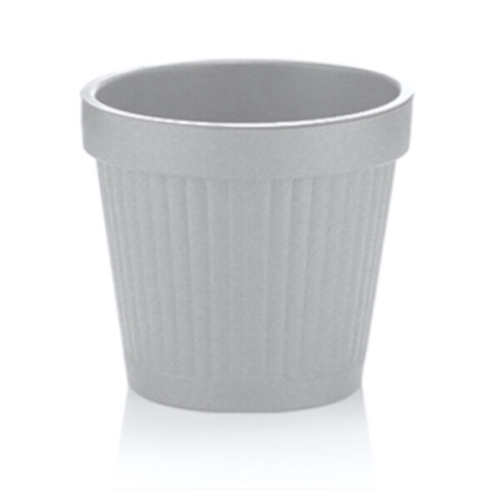 Горшок для цветов "РИМ" 5,7 л серый мрамор