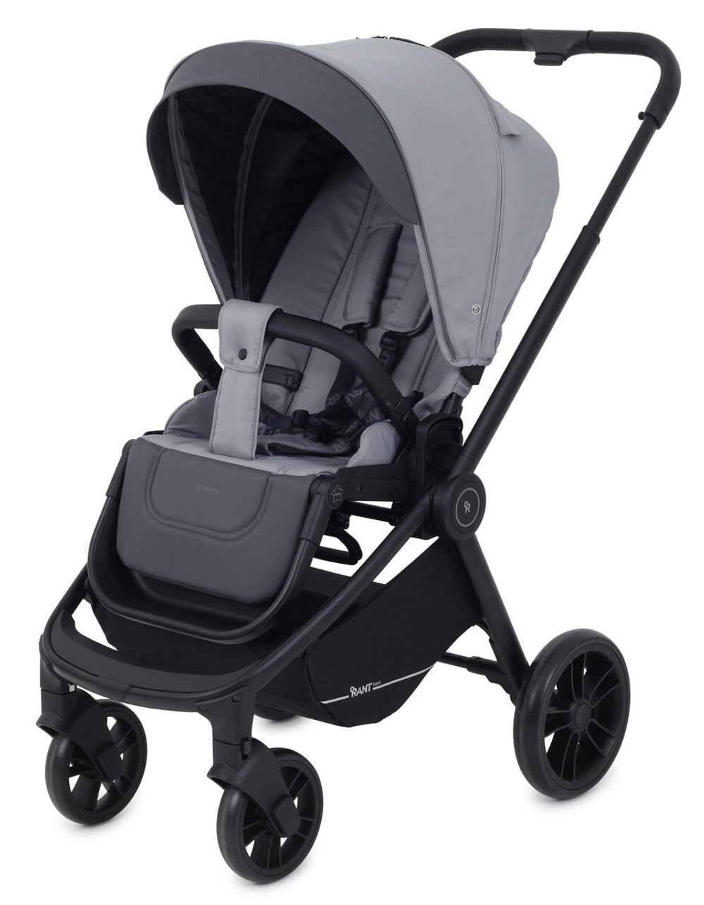 Детская прогулочная коляска Rant basic Energy Grey 2024