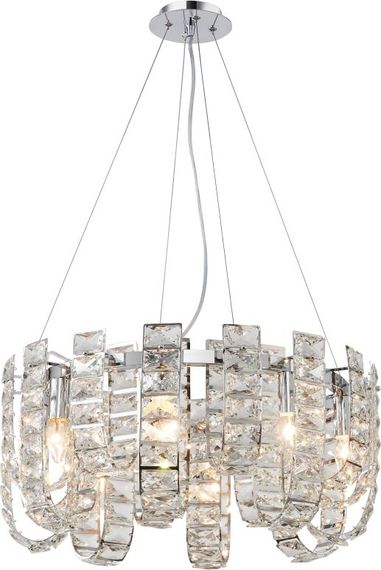 Люстра подвесная хрустальная 2172/09/08P Stilfort, серия Umiko