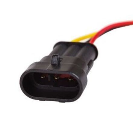 DJ7031-1.5-11 автомобильный разъем штекер с проводом 20см (3-х контактный)