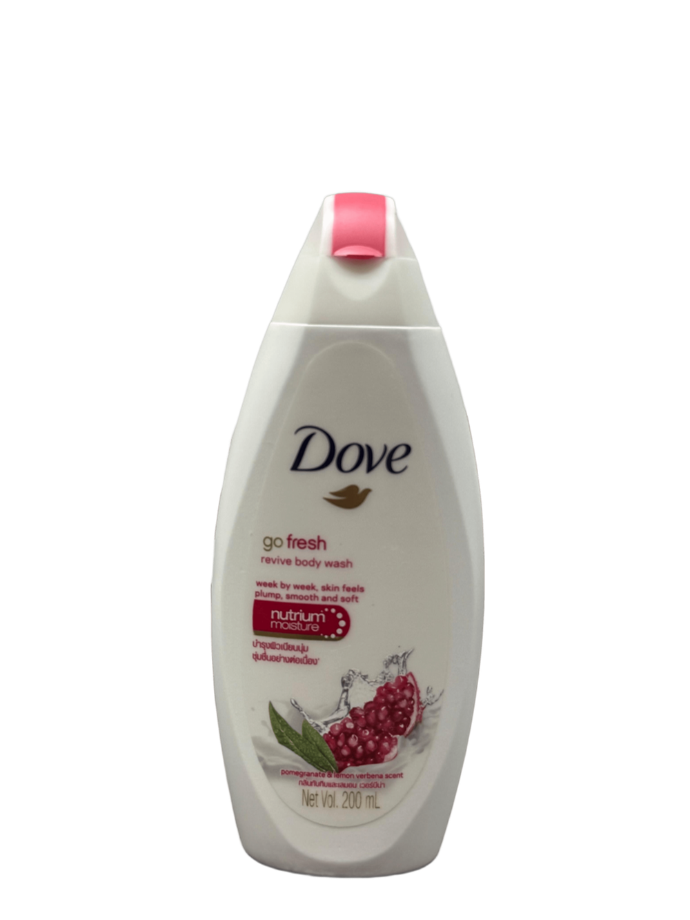 Гель для душа Dove go Fresh с гранатом, 200мл