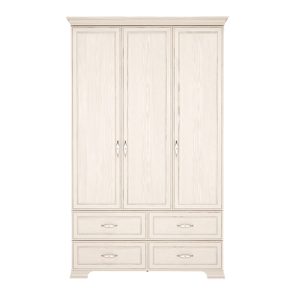 Шкаф для одежды 3-х дверный с ящиками Венеция 01