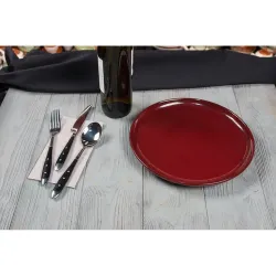 Тарелка d 26,5 h2,5 см Evolution Dark Red P.L. Proff Cuisine [1]