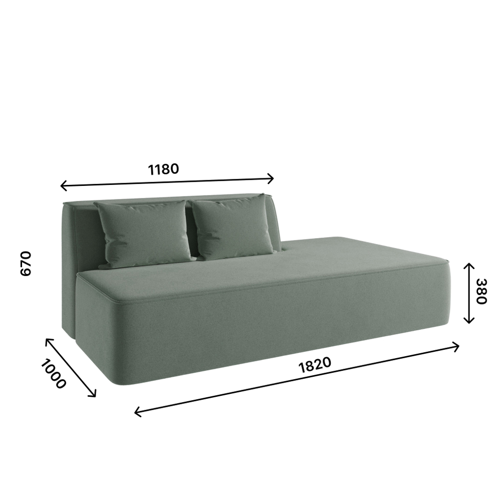 Диван, диван угловой Нафанаил, модульный