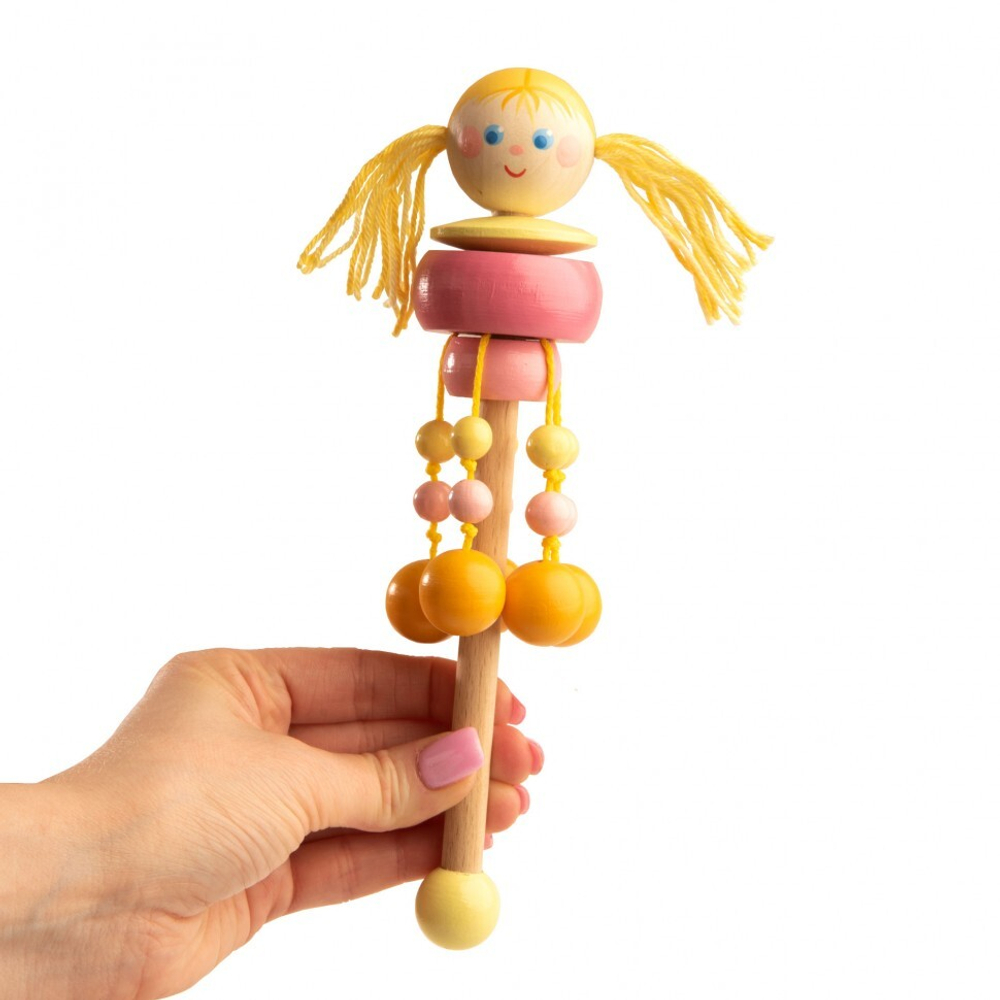 Погремушка Девочка - вертушка Вальда