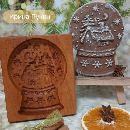 Пряничная форма Снежный шар