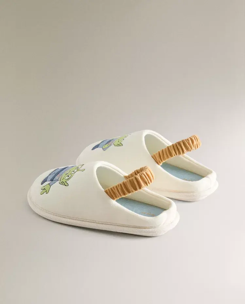 ZARA HOME ДЕТСКИЕ ТАПОЧКИ TOY STORY ©DISNEY, ЭКРЮ
