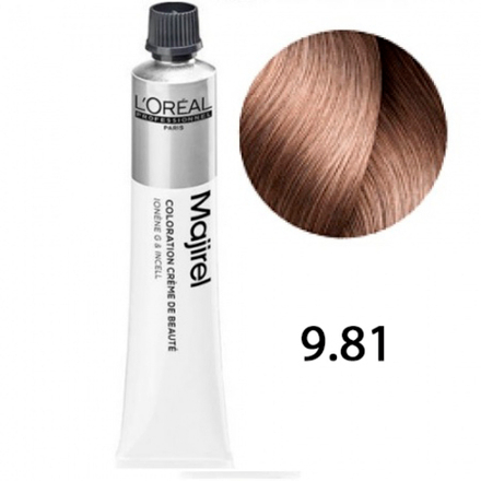 L'Oreal Professionnel Majirel 9.81 Очень светлый блондин мокка пепельный 50мл
