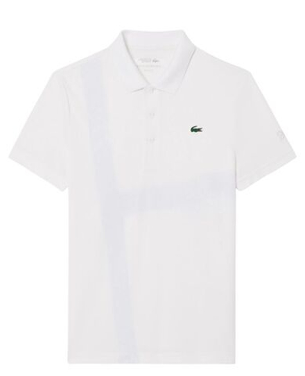 Мужское теннисное поло Lacoste Tennis x Novak Djokovic - белый