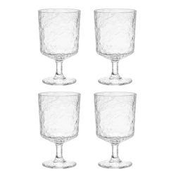 Набор бокалов из акрила Arctic для вина, 280 мл, прозрачный, 4 шт.
