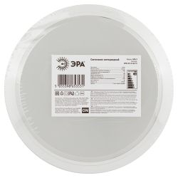 Светильник ЖКХ светодиодный ЭРА SPB-301-0-4K-15 IP40 15Вт 4000K D155 круглый накладной | Светильники ЖКХ IP40 и IP44