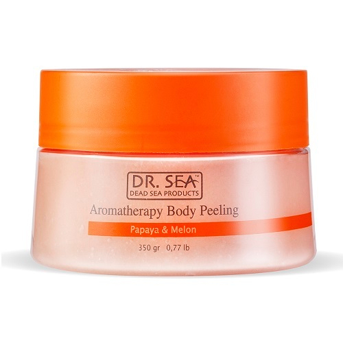 Пилинг для тела ароматический Dr.Sea с маслами папайи и дыни 320мл