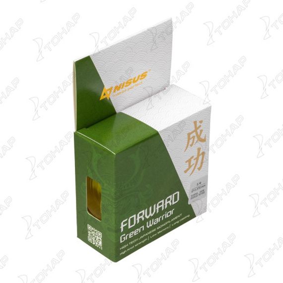Леска FORWARD Green Warrior 0,370mm/100m Nylon (N-FGW-0370-100) Nisus