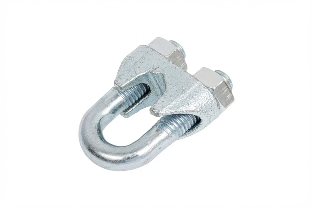 Зажим для стальных канатов оцинкованный 10 мм DIN 741 (50 шт. в упаковке)