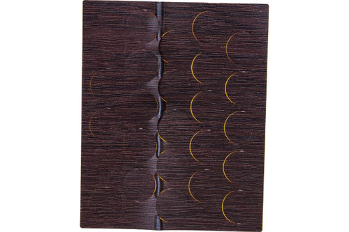 ЗАГЛУШКИ САМОКЛЕЙКИ ELEMENT ВЕНГЕ 14ММ 50ШТ 23778