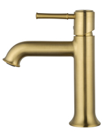 Смеситель для раковины WONZON & WOGHAND TOR, Брашированное золото (WW-88018073-BG)