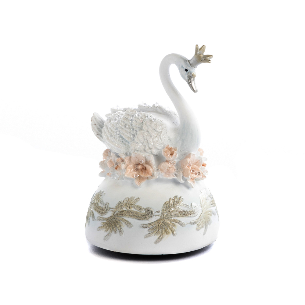 Музыкальная SWAN/MAGNOLIA MUS.BOX ТТ WH/PNK Музыкальная Goodwill Белый / Розовый