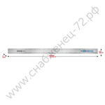 ЗУБР АПЛ, 1.0 м, усиленная алюминиевая линейка, Профессионал (34384-100)