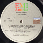 Cliff Richard ‎– I'm No Hero (Канада 1980г.)