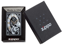 Зажигалка Skull Clock Design ZIPPO 29854