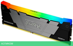 Оперативная память Kingston Fury Renegade RGB Gaming RTL DDR4 4x32GB (KF436C18RB2AK4/128)