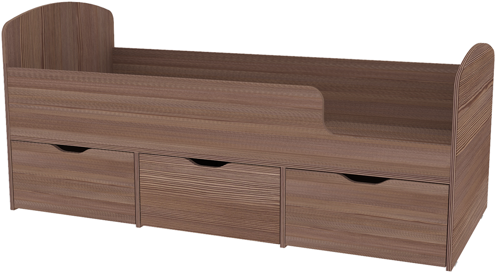 Кровать КарИВи Малыш Мини Бодего Темный Бодего Темный