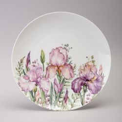 ТАРЕЛКА ОБЕДЕННАЯ LEFARD "IRISES" 25,5*2,5 СМ (КОР=24ШТ./МАЛ.УП.=4ШТ)