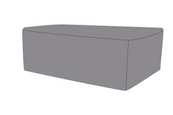 Защитный чехол на стол Латте 200×95×75 см, цвет серый