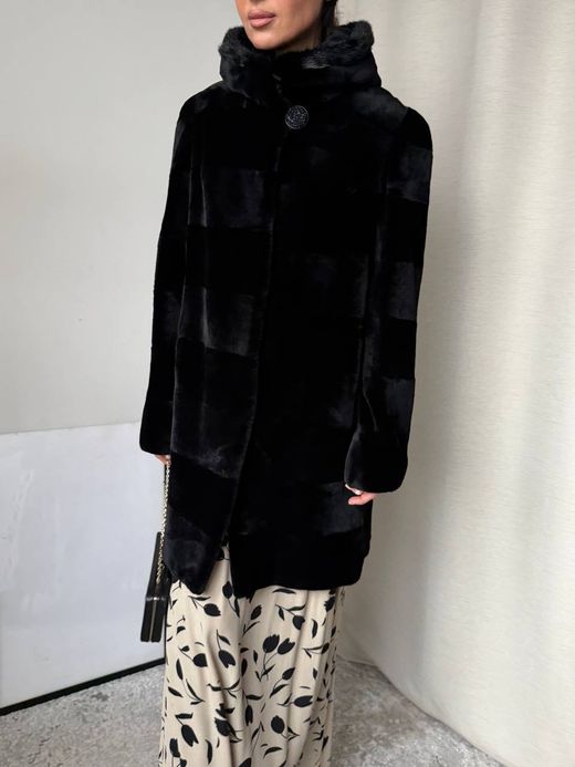 Шуба норковая, M